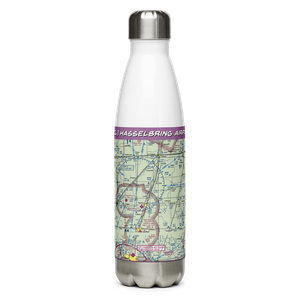 Hasselbring Airport (52IL) VFR Sectional Water Bottle