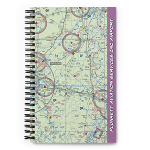 Plunkett Aviation Services Inc Airport (46LA) VFR Sectional Notebook