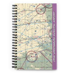 Greensburg Municipal Airport (9KS) VFR Sectional Notebook