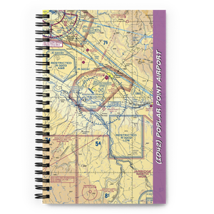 Poplar Point Airport (ID42) VFR Sectional Notebook