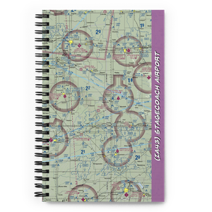Stagecoach Airport (IA43) VFR Sectional Notebook