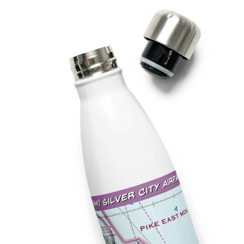 Silver City Airpark (53M) VFR Sectional Water Bottle 