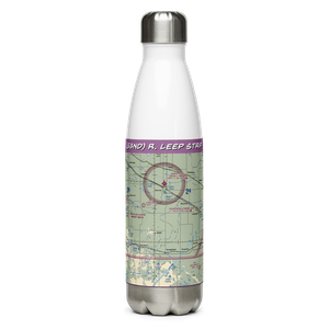 R. Leep Strip (53ND) VFR Sectional Water Bottle