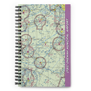 Okemah Municipal Airport (F81) VFR Sectional Notebook