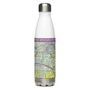 Bridges Field (53TS) VFR Sectional Water Bottle