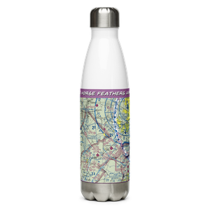 Horse Feathers Airport (53VA) VFR Sectional Water Bottle