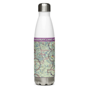 Woodruff Lake Airport (53W) VFR Sectional Water Bottle