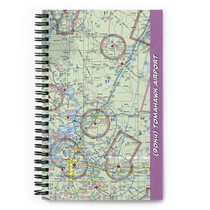 Tomahawk Airport (9OK4) VFR Sectional Notebook