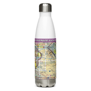 Lake Riverside Estates Airport (54CL) VFR Sectional Water Bottle