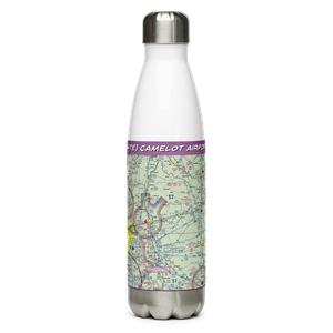Camelot Airport (54TE) VFR Sectional Water Bottle