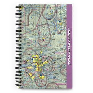 Gregg Airport (7OK1) VFR Sectional Notebook