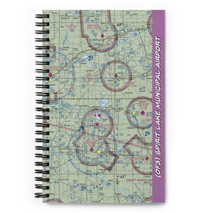 Spirit Lake Municipal Airport (0F3) VFR Sectional Notebook