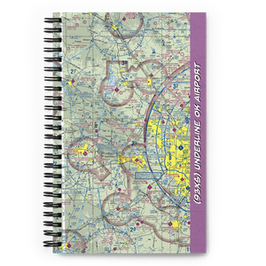 Underline OK Airport (93XS) VFR Sectional Notebook