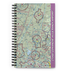Comanche Hills Ranch Airport (71XS) VFR Sectional Notebook
