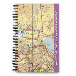 Dead Cow Lakebed Airstrip (HSFIDCL) VFR Sectional Notebook