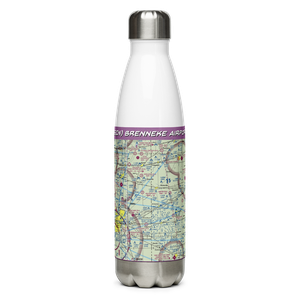 Brenneke Airport (55IN) VFR Sectional Water Bottle