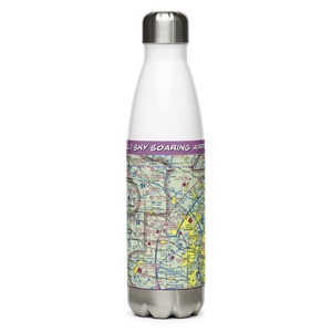 Sky Soaring Airport (55LL) VFR Sectional Water Bottle