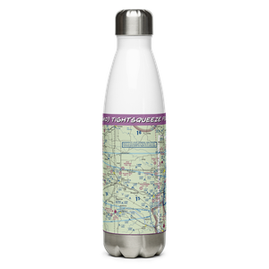Tightsqueeze Field (55MO) VFR Sectional Water Bottle