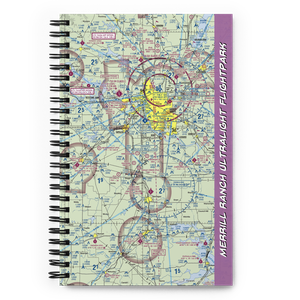 Merrill Ranch Ultralight Flightpark (01OK) VFR Sectional Notebook