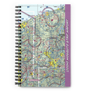 Mosquito Strip Airport (20OH) VFR Sectional Notebook