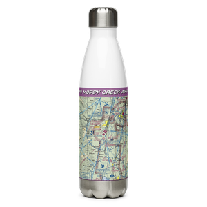 Muddy Creek Airport (55OR) VFR Sectional Water Bottle