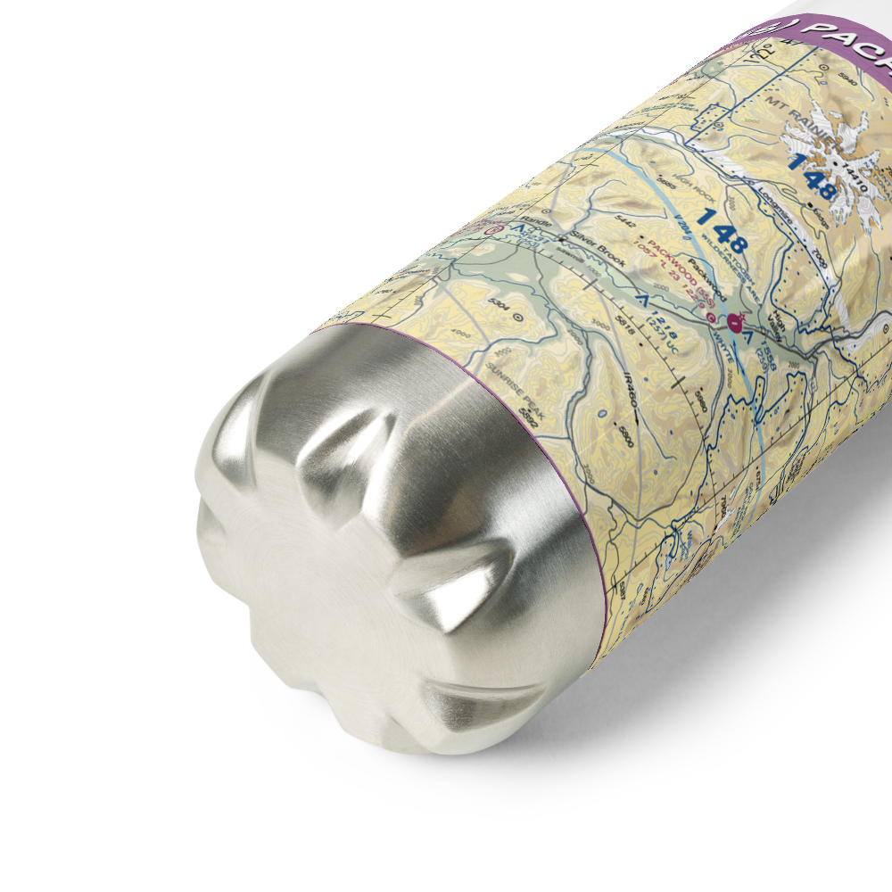 Packwood Airport (55S) VFR Sectional Water Bottle 