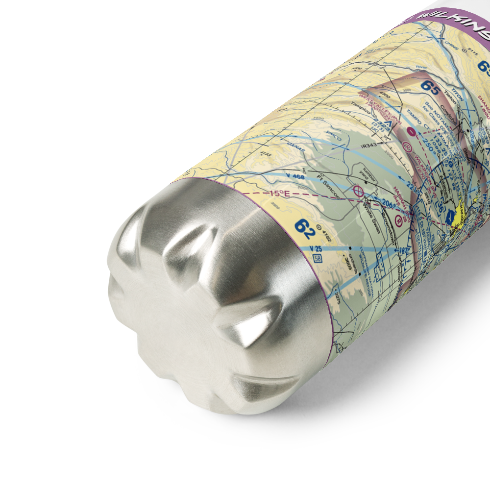 Wilkinson Ranch Airport (55WA) VFR Sectional Water Bottle 