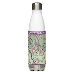 Frontier Airport (55XS) VFR Sectional Water Bottle