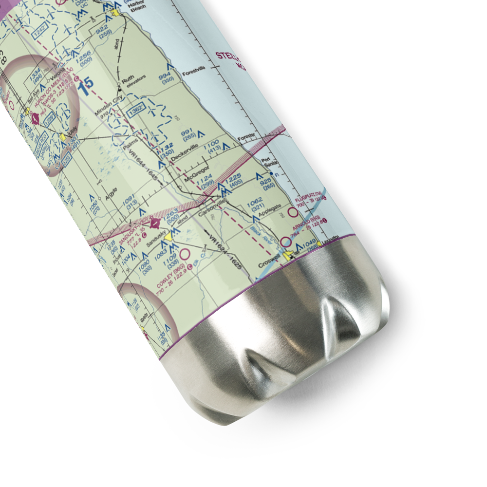 Indian Creek Ranch Airport (56G) VFR Sectional Water Bottle 