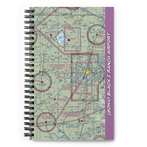 Black I Ranch Airport (8OK4) VFR Sectional Notebook