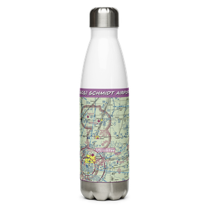 Schmidt Airport (56IS) VFR Sectional Water Bottle