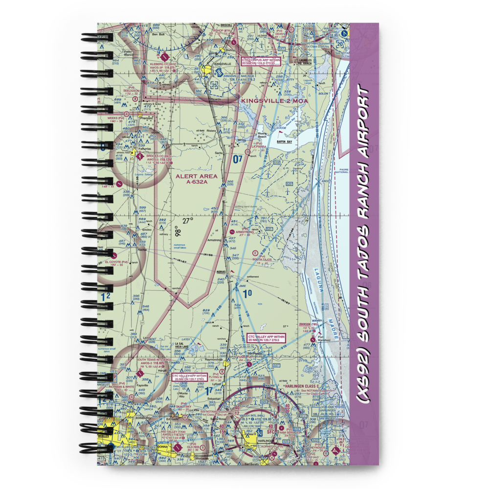 South Tajos Ranch Airport (XS92) VFR Sectional Notebook 