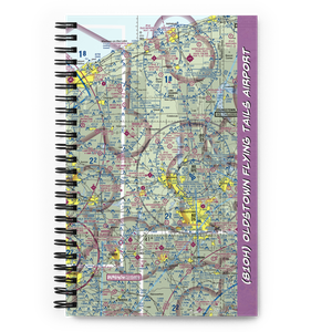 Oldstown Flying Tails Airport (81OH) VFR Sectional Notebook