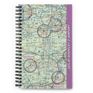 Woodley 2 Airport (5IL8) VFR Sectional Notebook