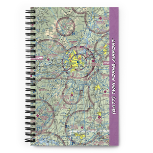 Twin Forks Airport (GA77) VFR Sectional Notebook