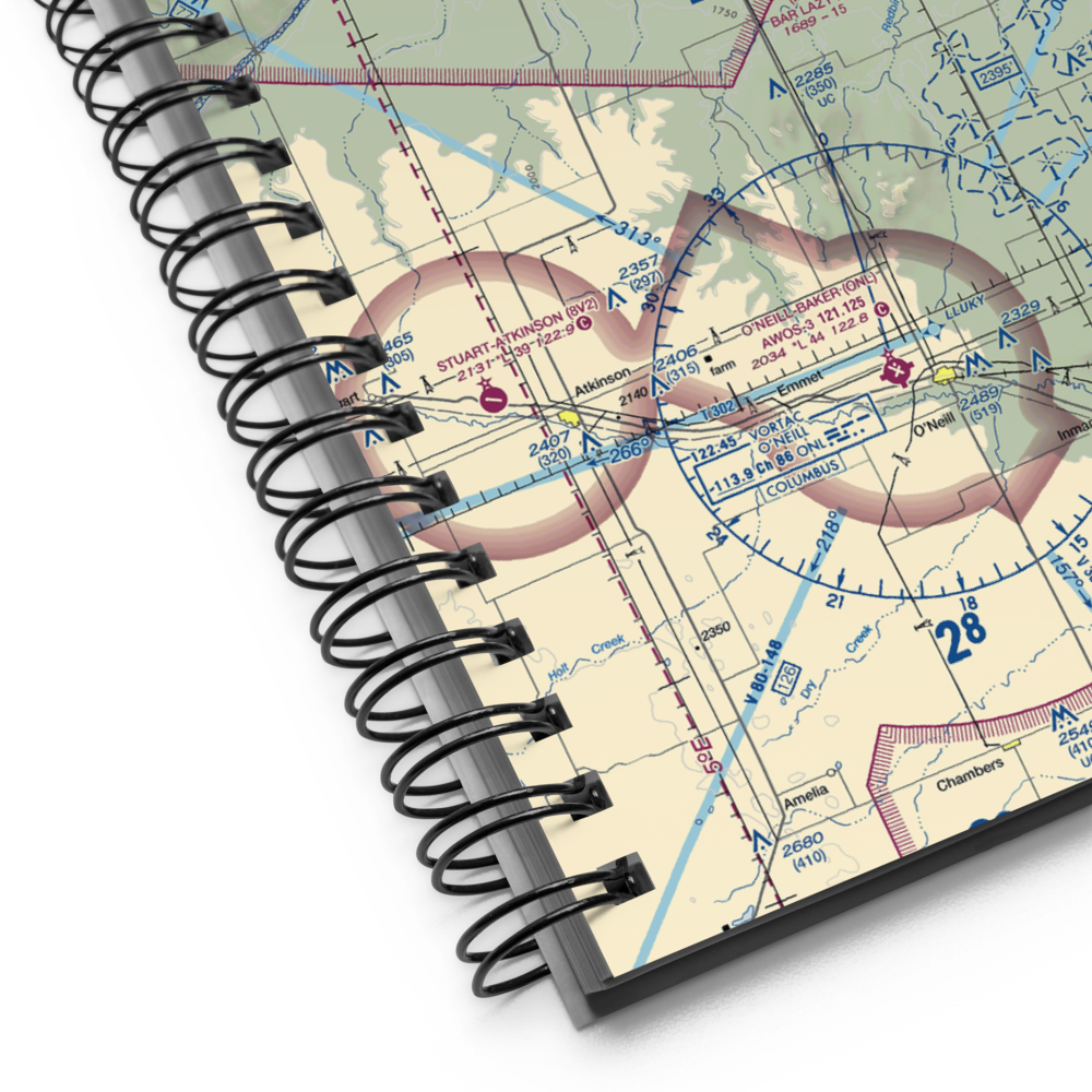 Bar Lazy B Airport (NE89) VFR Sectional Notebook 