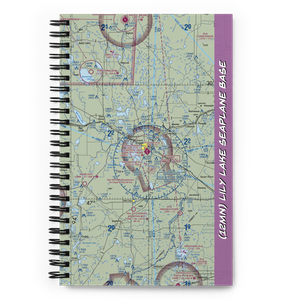 Lily Lake Seaplane Base (12MN) VFR Sectional Notebook