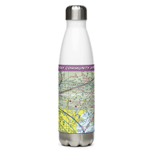 Ray Community Airport (57D) VFR Sectional Water Bottle