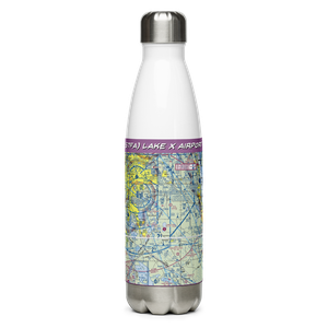 Lake X Airport (57FA) VFR Sectional Water Bottle