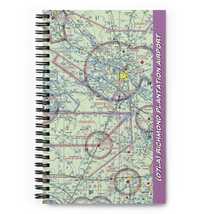 Richmond Plantation Airport (07LA) VFR Sectional Notebook