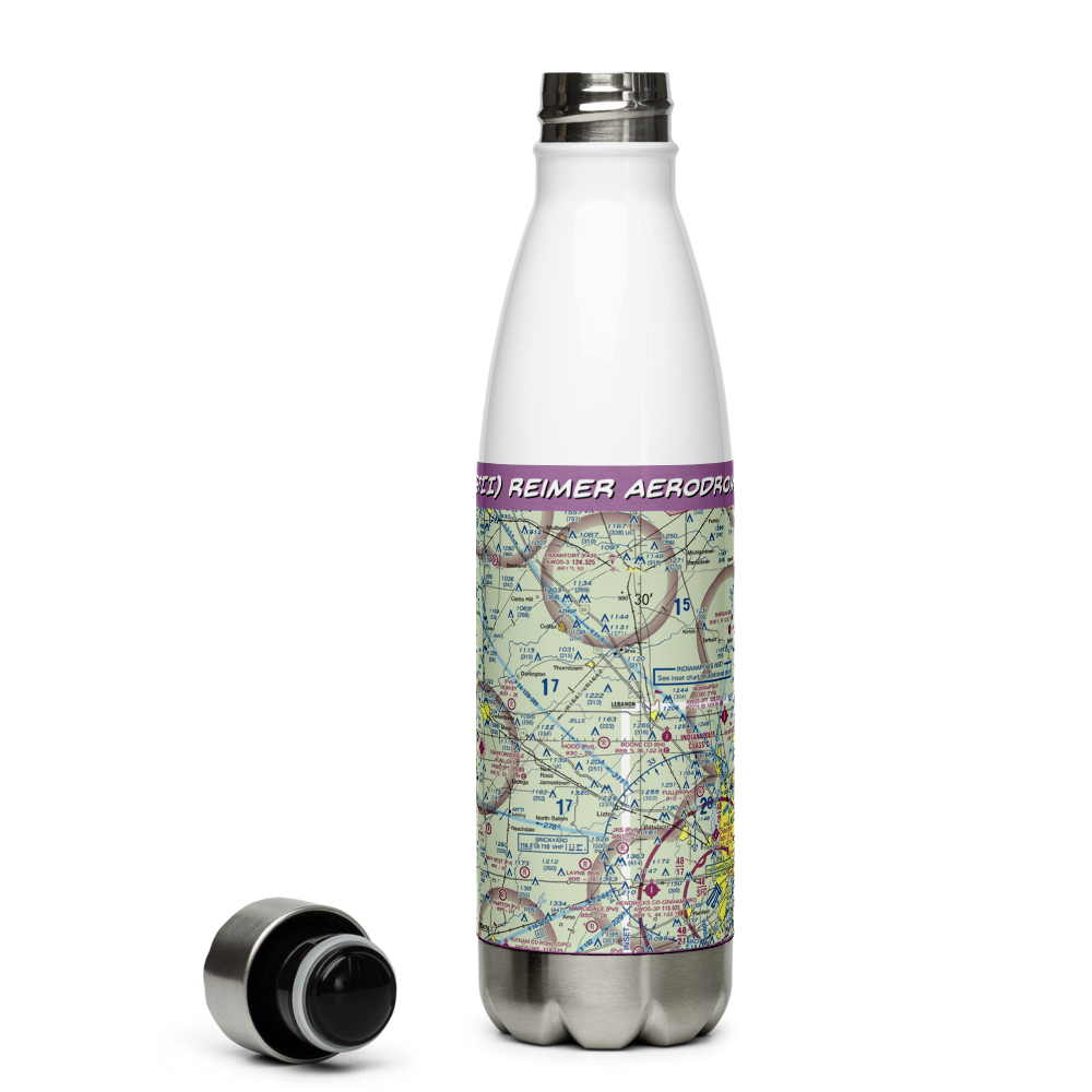 Reimer Aerodrome (57II) VFR Sectional Water Bottle 