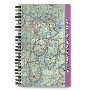 Red Rock South Airport (OL12) VFR Sectional Notebook