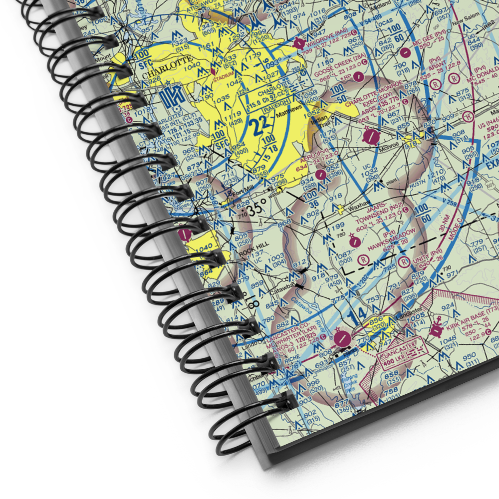 Reed Mine Airport (5NC3) VFR Sectional Notebook 