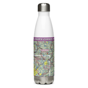 Logan's Chance Airport (57OI) VFR Sectional Water Bottle