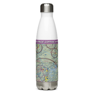 Price Coffee Airfield (58AR) VFR Sectional Water Bottle