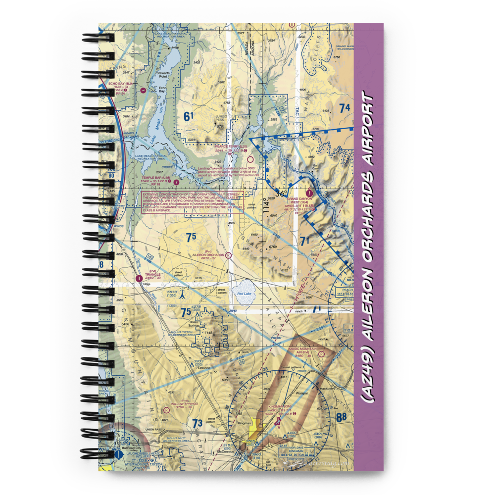 Aileron Orchards Airport (AZ49) VFR Sectional Notebook 