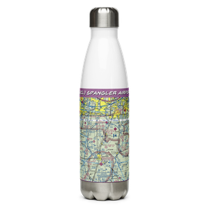 Spangler Airport (58IL) VFR Sectional Water Bottle
