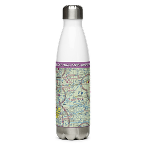 Hilltop Airport (58IN) VFR Sectional Water Bottle
