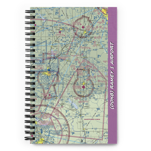 Ramey 1 Airport (0OK8) VFR Sectional Notebook