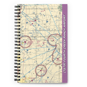 Fourth Creek Ranch Airport (TS79) VFR Sectional Notebook